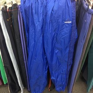 Adidas Blue on blue windbreakers